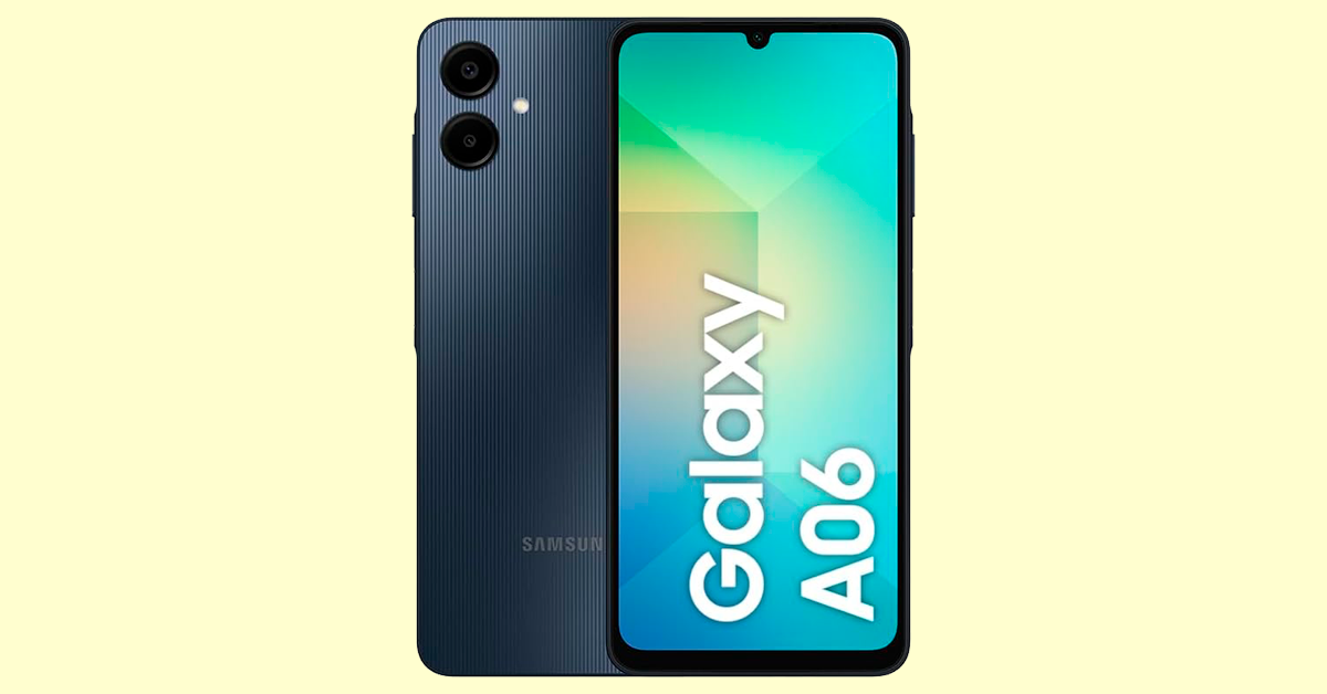 Galaxy A06 é bom